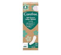 Carefree Carefree Organic Cotton Long Panty Liners para uso profesional para mejorar el rendimiento en cada uso con diseño funcional y acabado fiable