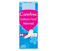 Carefree Cotton Feel sin Fragancia Salvaslip Absorbencia Normal 20 uds