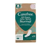 Carefree Organic Cotton Topsheet Normal Salvaslip 30uds