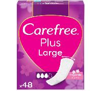 Carefree Plus Large Salvaslip Absorbencia Extra Fragancia Ligera 56 uds