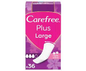 Carefree Protegeslip Plus Large Fragancia Ligera 36 uds