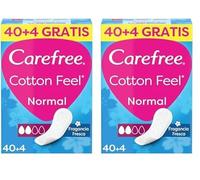 Carefree Salvaslip Cotton Fragancia Fresca 44 unidades 120 g (Paquete de 2)