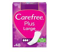 Carefree Slips Plus Large + Aloe, 1 Pack (1 x 48 unidades)
