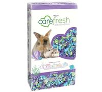 Carefresh Lecho para Mascotas pequeñas de Papel Natural en Tonos Verde, Lila, Turquesa (Sea Glass) Libre de Polvo con Control de olores, 10 l