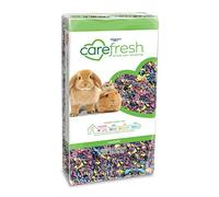 carefresh Ropa de Cama de Papel Natural para Mascotas pequeñas con Control de olores, sin Polvo, 10 L