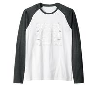 Careful I May Not Fight Back But My Angel Will - Camiseta Manga Raglan