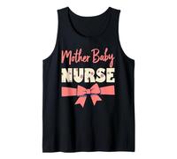 Caregivers Bow Mother Baby Nurse Camiseta sin Mangas