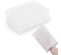 Carehabi 60x Guantes Desechables, 23 x 15 cm, Guantes de Baño Desechables Resistentes al desgarro para Adultos y bebés, toallitas Desechables ultrasuaves Fabricadas, absorbentes.