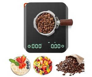 Carehabi Bascula Cocina 2kg/0,1 g Báscula de Cocina Digital Recargable Bascula Precision Mini Bilancia Digital para Cocinar y Hornear Espresso y Café