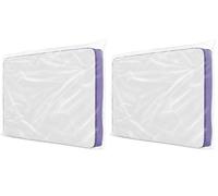 Carehabi Bolsa de Almacenamiento para Colchón, Protector de Colchón Antipolvo 90 x 200 x 20 CM, Funda de Colchón de Plástico con Cremallera para Almacenamiento y Transporte (Paquete de 2)