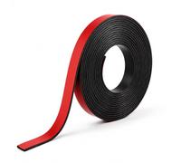 Carehabi Cinta Magnética Adhesiva 4m, Iman Adhesivo con Espesor 2mm flexible para Mosquiteras Cortina, Imanes Adhesivos para Herramientas Cocina, Oficina y DIY