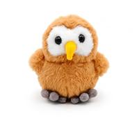 Carehabi Peluche de búho de 15 x 14 x 14 cm, Juguete de Peluche Steiff para bebé, Regalo de cumpleaños para niños, niñas