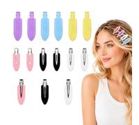 Carehabi Pinzas Pelo Mujer Sin Marcas 15 Piezas Horquillas Pelo Mujer Sin Dobleces Herramienta de Clips para Peinado, Lavado de Cara y Flequillo