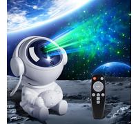 Carehabi Proyector Estrella Astronauta, Proyector de Estrellas con Mando a Distancia, Astronauta Magnético de Colores Luz de Noche Para Niños, Adultos, Dormitorio