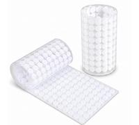 Pegatinas Redondas para Rayar, 1080 Piezas, 540 Pares de Ganchos y Bucles Autoadhesivos, 10 mm, para Bricolaje y Manualidades