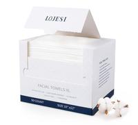 Carehabi Toallas Limpias XL 50 unidades Limpieza Facial Toallitas Desmaquillantes 30 x25 cm para Cara, Limpieza Profunda, Maquillaje y Cuidado de la Piel