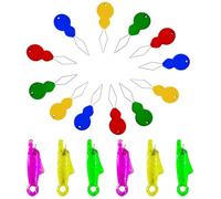 Caremore - 18 hilos de alambres, enhebrador de plástico para costura, DIY enhebrador para punto de cruz y coser a mano