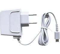 Caremore - Cargador para Nintendo 3DS/3DS XL, 2DS, DSi/DSi XL, New 3DS - Adaptador de Alimentación Portátil para Recarga de Consolas de Juegos, 1,1 m (Gris)