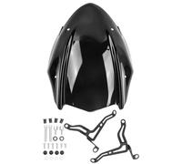 Carenabris Deflector De Viento para Parabrisas De Motocicleta para Suzuki GSX-S750 GSXS750 GSXS 750 2017-2023, Carenado Delantero con Soporte. Parabrisas De Motocicleta(Negro)