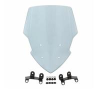 Carenabris Deflector De Viento para Parabrisas Delantero De Motocicleta para Yamaha MT125 MT-125 2020-2023, Protector De Parabrisas con Soporte. Parabrisas De Motocicleta(Fumar)