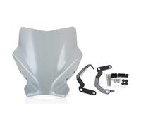 Carenabris Deflector Parabrisas Protector Pantalla Viento para Ducati 1200 1200S 1200R 2014-2022 para Monster 797 821 2017-2020(Model 2)