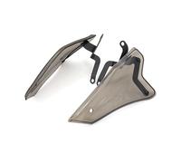 Carenabris Deflectores Viento Guardamanos Parabrisas, Paneles Laterales para Tracer 700 GT para Tracer 700 2016-2021 Deflector Viento(Marrón)