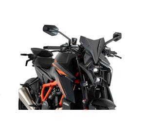 Carenabris New Generation Sport Puig para KTM 1390 SUPER DUKE R / EVO 24-26 Negro Mate