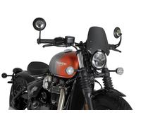 Carenabris New Generation Touring Puig para TRIUMPH BONNEVILLE 1200 BOBBER 18-26 Negro Mate