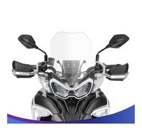 Carenabris para Benelli para Jinpeng Y TRK702: Modificación Especial del Parabrisas, Parabrisas Delantero Agrandado Y Elevado, Protector contra La Lluvia.(ATransparent 45cm)