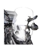 Carenabris para Benelli para TRK251 para TRK 251 Modificación de Parabrisas Delantero de Motocicleta Cupula Moto(Transparent 12CM Add)