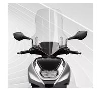 Carenabris para Benelli para TRK251 para TRK 251 Modificación de Parabrisas Delantero de Motocicleta Parabrisas de Motocicleta(55cm Transparent)
