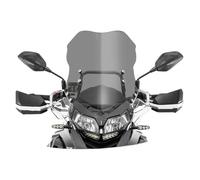 Carenabris para Benelli para TRK502 para TRK502X para TRK552X Motocicleta Parabrisas Deflectores De Viento Cupula Moto(Soot 47CM)
