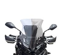 Carenabris para Benelli para TRK702 para TRK702X para TRK 702 702X Parabrisas de Motocicleta Deflectores de Viento Vidrio Delantero Transparente Parabrisas de Moto(Transparent 47CM)