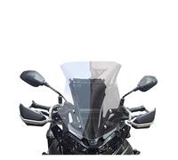 Carenabris para Benelli para TRK702 para TRK702X para TRK 702 702X Parabrisas de Motocicleta Deflectores de Viento Vidrio Delantero Transparente Parabrisas de Motocicleta(47CM Transparent)