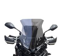 Carenabris para Benelli para TRK702 para TRK702X para TRK 702 702X Parabrisas de Motocicleta Deflectores de Viento Vidrio Delantero Transparente Parabrisas de Moto(Gray 47CM)