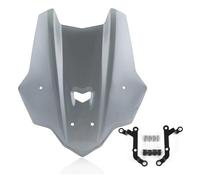 Carenabris para FZ10 para MT10 FZ-10 para MT-10 2016 2017 2018 2019 2020 2021 Motocicleta FZ MT 10 Parabrisas Visera Deflector De Viento(Light Smoke)