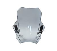 Carenabris Para HYOSUNG GV125/GV250/GV650 Para AQUILA ST700I Para AQUILA GV 125S Cubiertas Parabrisas Para Motocicletas Ajustables Parabrisas para Motos(Light Grey)