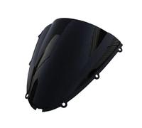 Carenabris para Kawasaki para ZX6R 2005 2006 2007 2008 para ZX10R 2007 2008 Parabrisas De Motocicleta Deflector De Aire Y Viento Cúpula Touring(Negro)