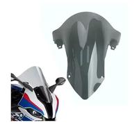 Carenabris para M1000RR para S1000RR 2019 2020 2021 Cubierta de Parabrisas de Motocicleta Alerón Deflectores de Viento Protector Parabrisas de Motocicleta(Gr)
