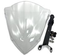 Carenabris para MT07 2014-2020 para FZ-07 2018-2019. Parabrisas Delantero de Motocicleta Deportiva Touring Cupula Moto(Clear 14-17)