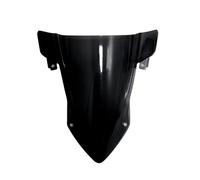 Carenabris para para S1000RR 2019 2020 2021 2022 Piezas de Motocicleta Parabrisas Delantero de Doble Burbuja Deflector de Viento Parabrisas de Motocicleta(Negro)