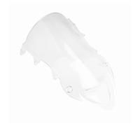 Carenabris para S1000RR para S1000 RR 2009 2010 2011 2012 2013 2014 Parabrisas De Doble Burbuja para Motocicleta Parabrisas Motocicleta(Blanco)