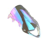 Carenabris para S1000RR para S1000 RR 2009 2010 2011 2012 2013 2014 Parabrisas De Doble Burbuja para Motocicleta Parabrisas Motocicleta(Clear iruidium)