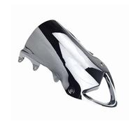 Carenabris para S1000RR para S1000 RR 2009 2010 2011 2012 2013 2014 Parabrisas De Doble Burbuja para Motocicleta Parabrisas Motocicleta(Plata)