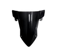 Carenabris para S1000RR para S1000 RR 2019-2025 Piezas Motocicleta Parabrisas Delantero Doble Burbuja Protector Deflector Viento Parabrisas Motocicleta(Negro)