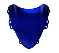 Carenabris para Suzuki GSXR 600 750 K4 K5 2004 2005 Parabrisas Motocicleta Protector Pantalla Protector Viento(Azul)