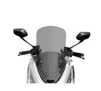 Carenabris para Suzuki para Haojue para UHR150 para Uhr150 Motocicleta Parabrisas Delantero Elevado Protector De Pecho Modificado Parabrisas Motocicleta(A Grey 52cm)