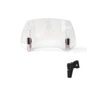 Carenabris para Suzuki para VStrom 650 GS 500 SV 650 Deflector De Parabrisas Elevado Extensión Motocicleta Parabrisas Motocicleta(A V2 Medium Clear)