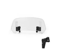 Carenabris para Suzuki para VStrom 650 GS 500 SV 650 Deflector De Parabrisas Elevado Extensión Motocicleta Parabrisas Motocicleta(A V2 Large Clear)