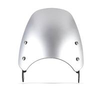 Carenabris Para Triumph Para Bonneville T100 T120, Deflectores De Parabrisas Para Triumph Para Thruxton 900, Parabrisas De Motocicleta Parabrisas de moto(Plata)